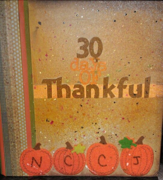 Cover of 30 days of Thankful album