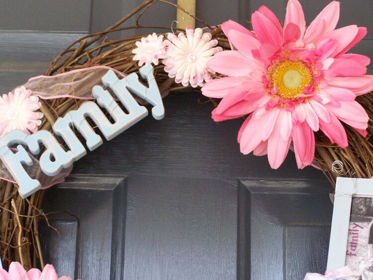 Altered Spring Wreath