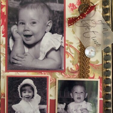 CLOSE - UP - Altered picture frame