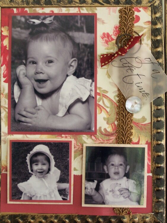 CLOSE - UP - Altered picture frame