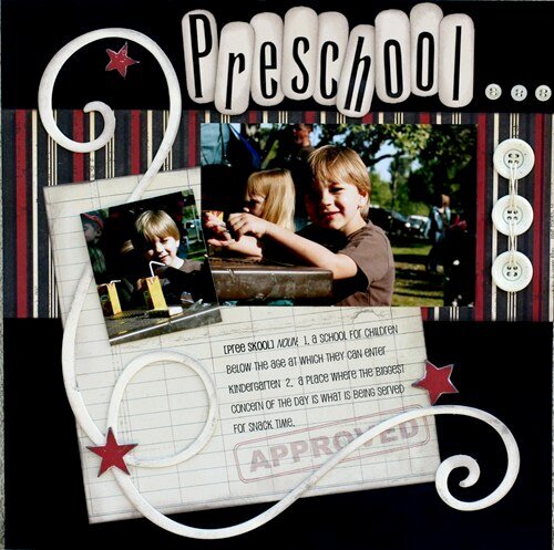 Preschool... - Rusty Pickle DT creation