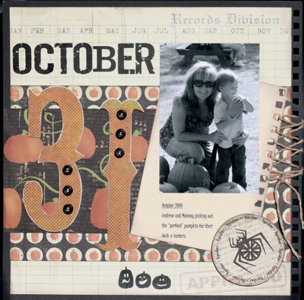 &quot;October 31&quot; - Rusty Pickle DT Creation