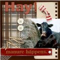 "Hay! - manure happens!"  RP DT quickie