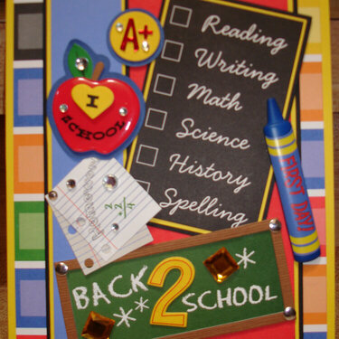Back to School Card-2011