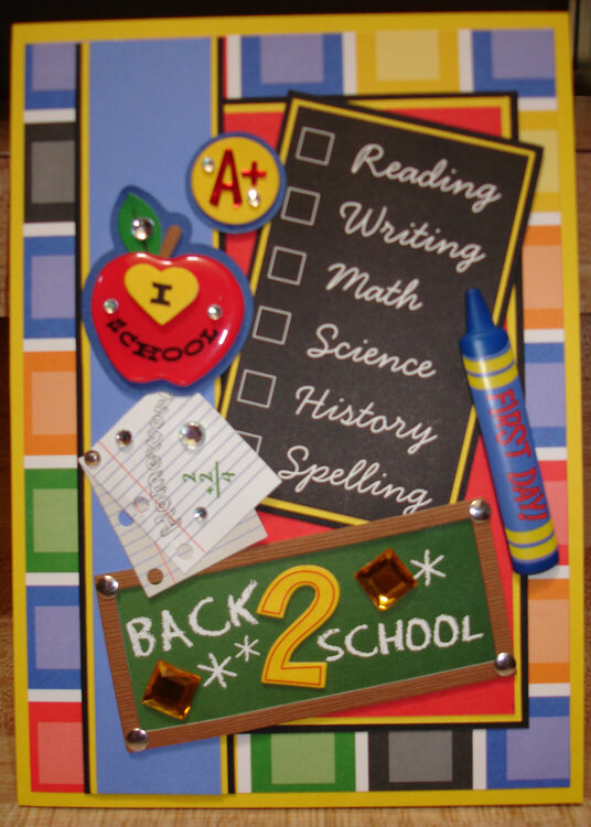 Back to School Card-2011