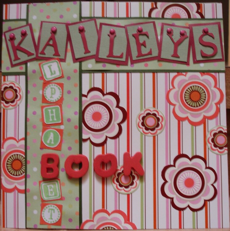 Title Page-Kailey&#039;s Alphabet Book