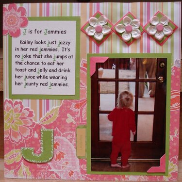 J is for Jammies