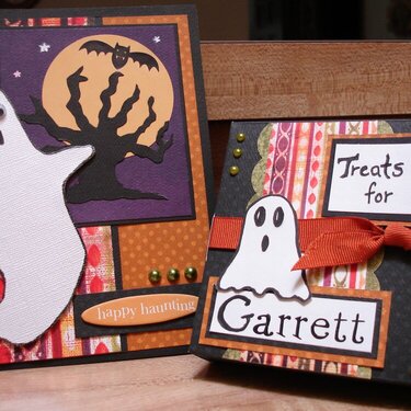 Garrett&#039;s card and treat box