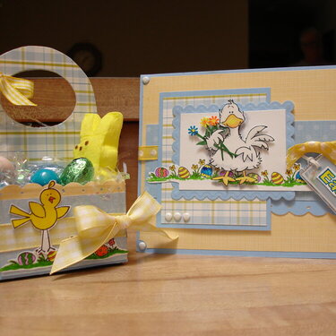 Garrett&#039;s Easter basket and card