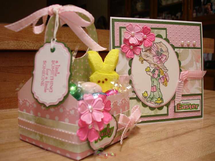 Girls&#039; Card and Basket
