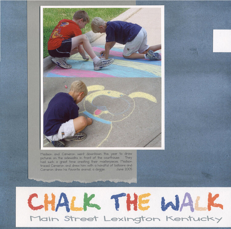 Chalk the Walk Page 1