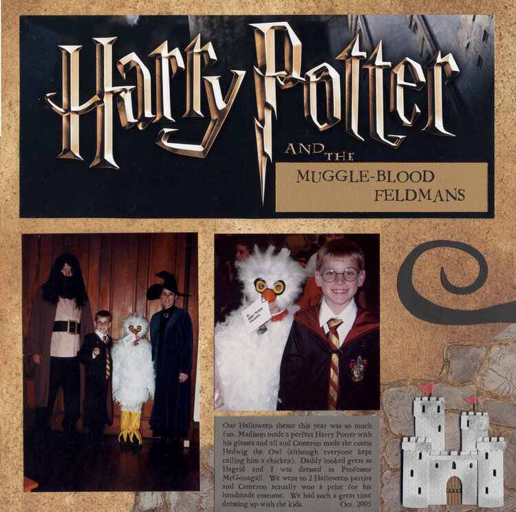 Harry Potter Halloween Page 1