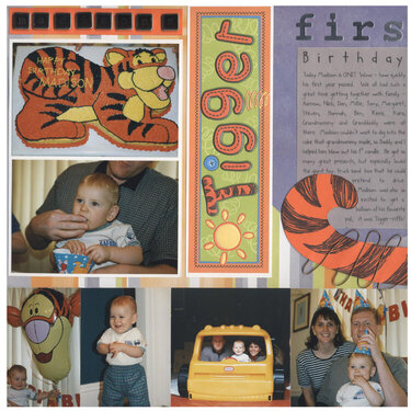 Madison&#039;s First Birthday Page 1