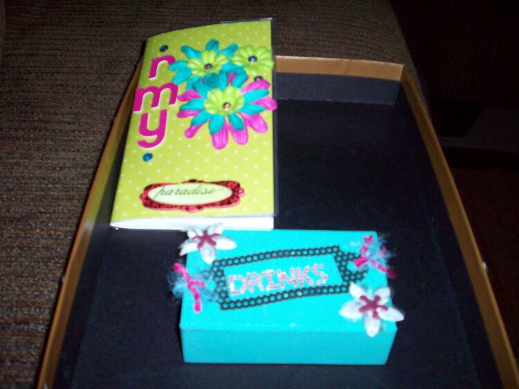 Planner &amp; Drink Box made for me by my pal ~ Valechula...