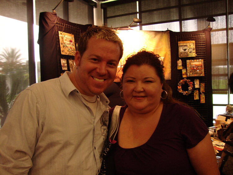Tim Holtz and I
