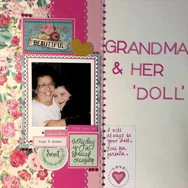 Grandma &amp; her doll
