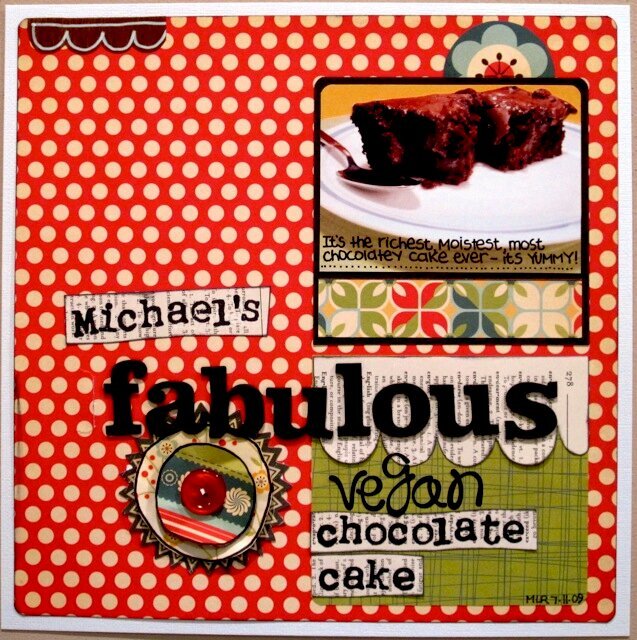 Michael&#039;s Fabulous Vegan Chocolate Cake