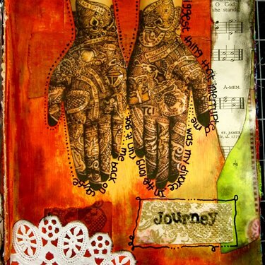 Art Journal Class - November 19th Page...