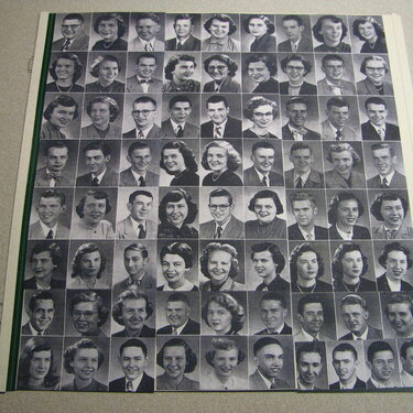 1953 Graduation page background