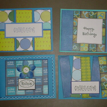 Cards from Scraps