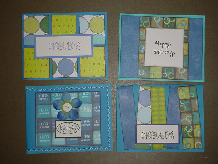 Cards from Scraps
