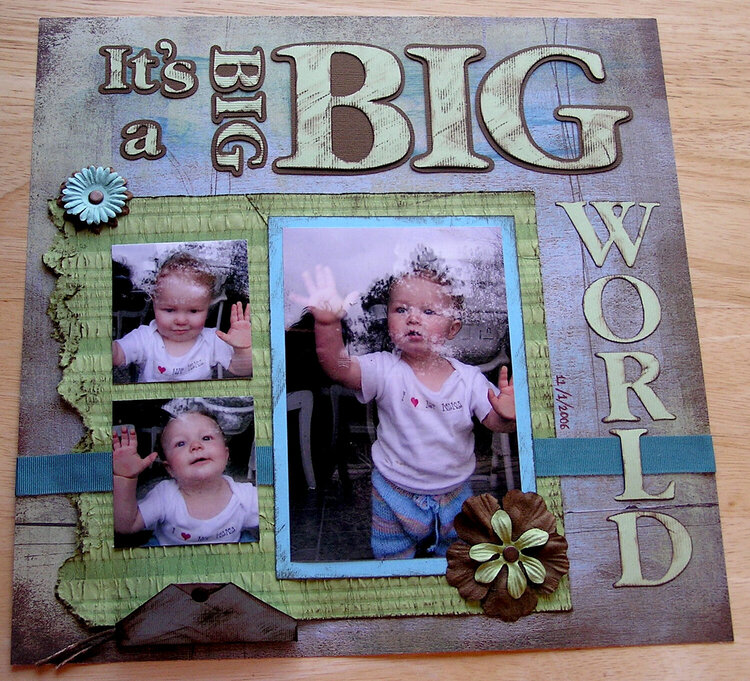 It's a Big BIG World - March Innocence Challenge