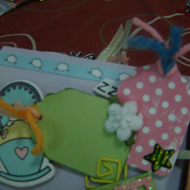 baby page with tags