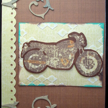 Motorcycle Card