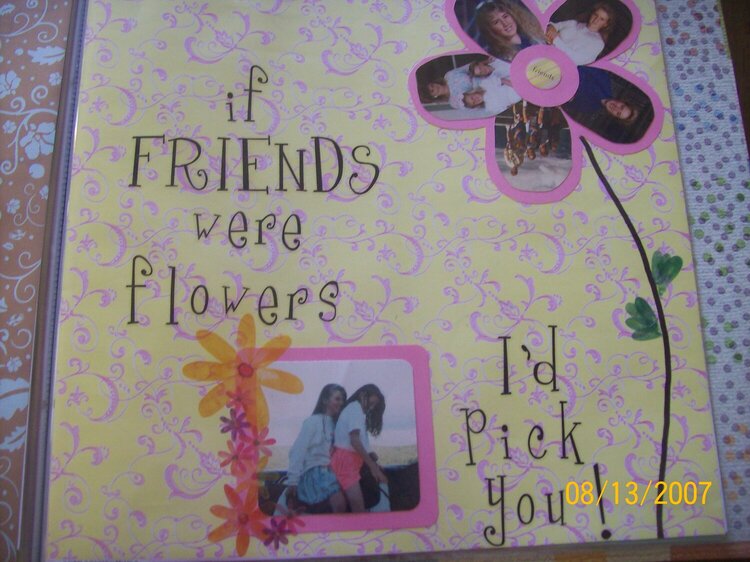 if friends were flowers