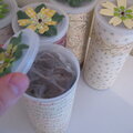 Teacher Gifts: Repurposed plastic containers