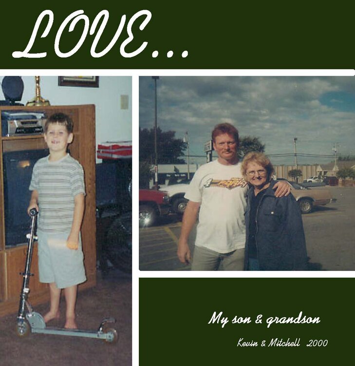LOVE, Son and Grandson