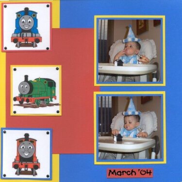 Landon's 1st Birthday (Thomas the Tank Engine)