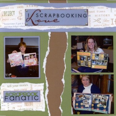 Favorite Page Tradition (Scrapbook Weekend)