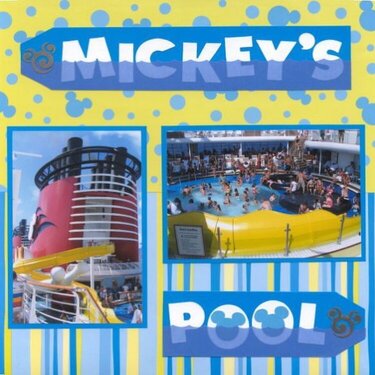 Mickey's Pool (Disney Cruise)