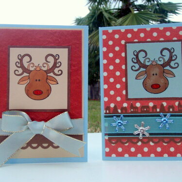 Reindeer Cards