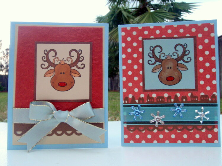 Reindeer Cards