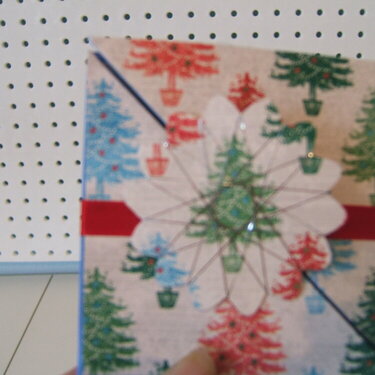 A trial type Christmas card using a different pattern