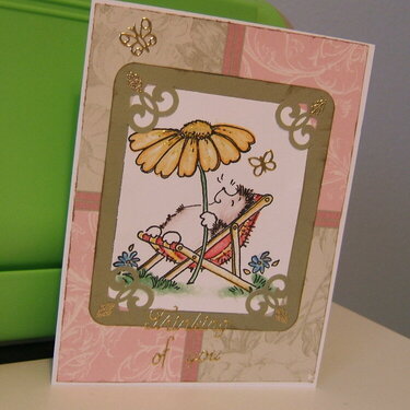 Hedgehog card