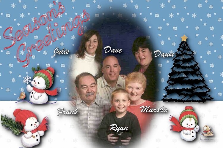 First Christmas Card