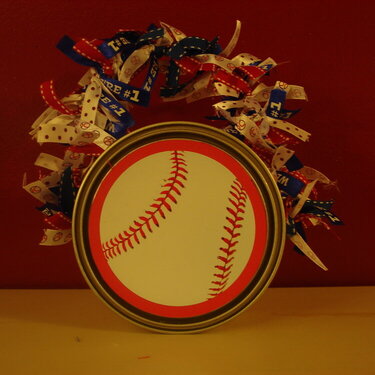 Baseball Paintcan
