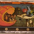Halloween Cheshire Cat card