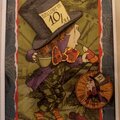 Halloween card #5  - Mad Hatter