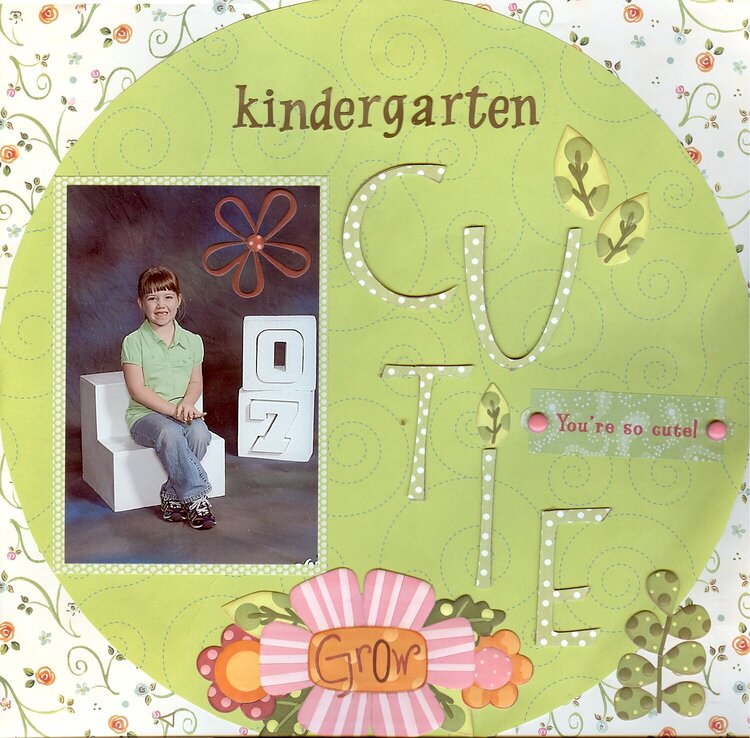 Kindergarten Cutie