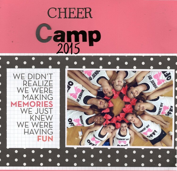 Cheer Camp 2015