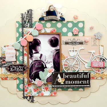 Altered Acrylic Clipboard