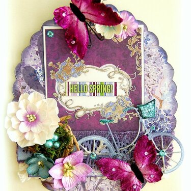 Hello Spring Altered Clipboard