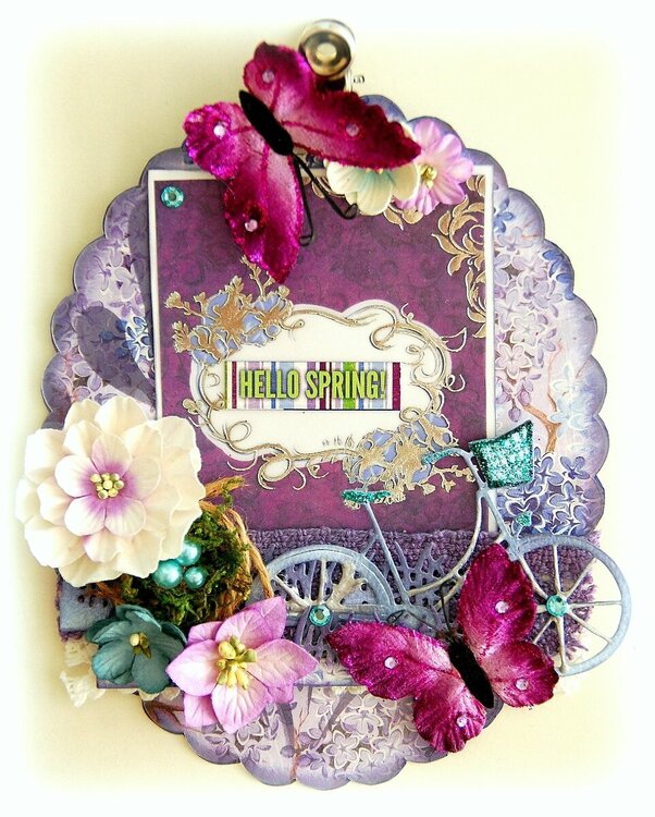 Hello Spring Altered Clipboard