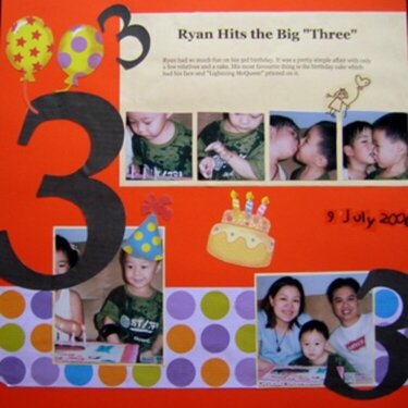 Ryan Hits the big three