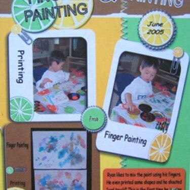 Finger Painting &amp; Printing