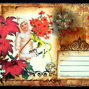 Merry X&#039;mas Mail Art